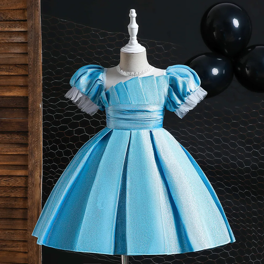 MQATZ New Design 3 Year Birthday Kids Fashion Show Vestidos Flor Baby Girls Party Dress design
