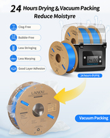 Filament de Recharge pour Imprimante 3D Compétitif 1kg/rouleau PLA/Fibre de Carbone/ABS/PETG/TPU/HIPS/Bois Plastique PLA 1.75mm