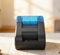 Imprimante thermique sans fil de reçus Bluetooth 58 mm pour système de point de vente de restaurant