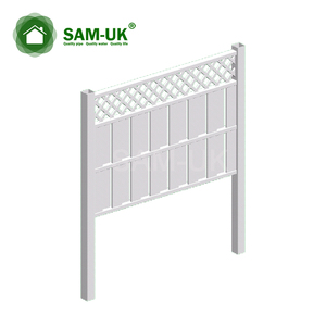 SAM-UK 5x5 "Trắng phẳng England <span class=keywords><strong>Cap</strong></span> cho Vinyl hàng rào bài - Product Image 5