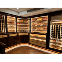 Humidor Walk-in OEM ODM pour Cigares, Boutique de Tabac Premium, Club Privé de Cigares, Salon de Cigares