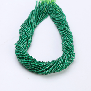 ลูกปัดพลอยธรรมชาติทรงบริลเลียนต์คัทสำหรับทำเครื่องประดับ ขนาด 1.5 มม. ทับทิมและหยก สีส้มและสีชมพู พร้อมเอฟเฟกต์เปลี่ยนสี 2542 - Product Image 3