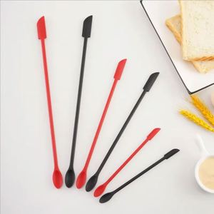 2025 Top Ranking Double-Headed Scraper <b>Silicone</b> Baking & Pastry <b>Tools</b> Small Tip Spatula for Home & Kitchen Use - Product Image 2