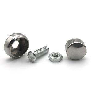 Chống Trộm Đế Quốc tốt chủ đề thép không gỉ tấm giấy phép Vít Torx an ninh ốc vít SS316 antitheft số tấm vít - Product Image 3