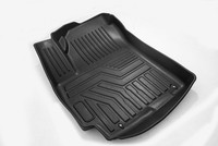 Tapis de voiture en cuir 5d, ensemble complet unique de luxe, tapis de sol automobile 5d, tapis de sol pour Ford Ka + 1.2 ti-vct Essential 2017