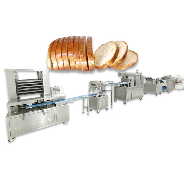 Seny Multi Function Automatic Loaf Bread Maker Toast Bread Slicing Machine Making Production Line