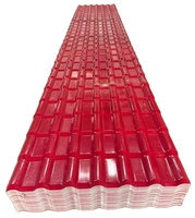 Tuile de toiture en résine synthétique ASA PVC anti-âge, isolation thermique, tôle de toiture en plastique ondulé pour la construction de maisons et de villas