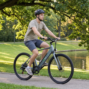 EU Stock E-Bicycles 28" Men for Adults 10.4Ah 13Ah 250W E-bikes City Bike 25KM/H and Throttle 6km/h - Product Image 5