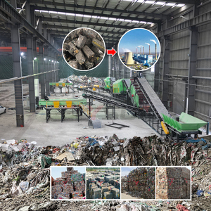 สายการผลิตรีไซเคิลขยะแบบครบวงจรพร้อมเครื่องย่อย, เครื่องบด และสถานีคัดแยก - Product Image 1