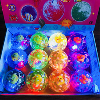 Boule de cristal élastique colorée, vente en gros, jouets pour enfants, boule de saut pour enfants