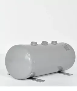 Tanque de depósito de aire de acero al carbono, suministro de fábrica, horizontal, 8 litros/2,11 galones