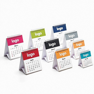 New Office School Mini 2026 Desk Calendar Student Morandi Classic Table Calendar Stationery Supplies Customize Promotion Gift