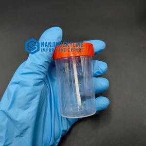 Conteneur de tabouret jetable tasse avec cuillère 60ml paquet unique stérilisé - Product Image 3