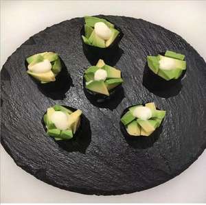 Plateau en <span class=keywords><strong>ardoise</strong></span> écologique en pierre naturelle <span class=keywords><strong>Dessert</strong></span> aux fruits pour restaurant à domicile et plateau de dîner en <span class=keywords><strong>ardoise</strong></span> - Product Image 2