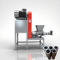 Machine à extruder le charbon de bois, presse à charbon de bois pour sciure de bois, bambou, coquilles d'arachides, machine à fabriquer des briquettes de charbon de biomasse à vendre