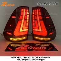 4X4 GR Design feu arrière pour Hilux 2016-2024 Revo Rocco Rogue LED feux arrière accessoires pour Hilux Revo Rocco feu arrière