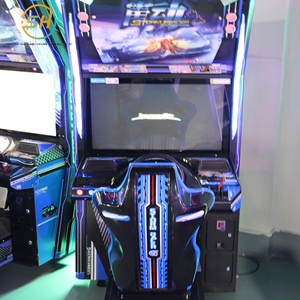 Le premier jeu de course compétitif en ligne au monde : Thunder <span class=keywords><strong>Racing</strong></span> G, une machine de jeu d'arcade de course dynamique. - Product Image 3