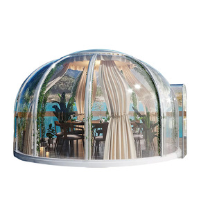 Carpa domo Meihua para 6-8 personas, casa burbuja transparente de lujo para bodas, cafeterías, restaurantes y uso en exteriores. - Product Image 3