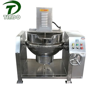 200L altamente efficiente riscaldamento elettrico rivestito bollitore per marmellata di pomodoro pasta di Curry cottura e miscelazione - Product Image 2