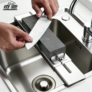Soporte Ajustable <span class=keywords><strong>de</strong></span> Acero Inoxidable para <span class=keywords><strong>Piedra</strong></span> <span class=keywords><strong>de</strong></span> <span class=keywords><strong>Afilar</strong></span>, para Fregaderos <span class=keywords><strong>de</strong></span> 12.95 a 22.24 Pulgadas, para <span class=keywords><strong>Afilar</strong></span> Cuchillos <span class=keywords><strong>de</strong></span> Cocina Profesional - Product Image 1
