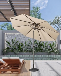 Sombrilla retráctil de gran promoción de 2,7 M <span class=keywords><strong>para</strong></span> piscina al aire libre, jardín, playa, patio, muebles de Hotel - Product Image 5