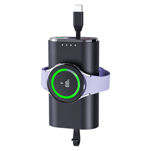 NUEVO Venta caliente <span class=keywords><strong>de</strong></span> carga rápida 5000mAh Mini Power Banks portátil magnético inalámbrico para <span class=keywords><strong>IPhone</strong></span> Samsung Watch Apple Watch - Product Image 2