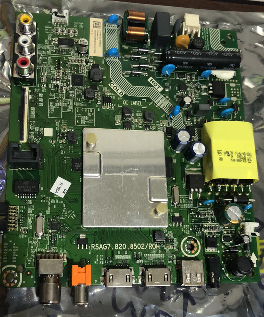 TV Board HZ43E35A Motherboard RSAG7.820.7800 9018 9380 8502 8802 6609 TV Parts Fix Replacement Accesspry for Hisense