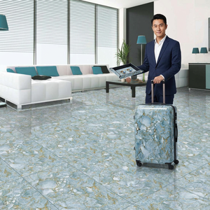 Azulejos de Porcelana Alexina con Aspecto de Mármol Acuático, 600x1200mm, Brillantes y Pulidos, para Pisos y Paredes - Product Image 6
