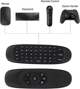 Mini Teclado Inalámbrico Multifuncional C120 2.4G con Control Remoto y Air Mouse, Compatible con KODI, Android Box, HTPC, <span class=keywords><strong>IPTV</strong></span>, PC, TV y Tablet - Product Image 4