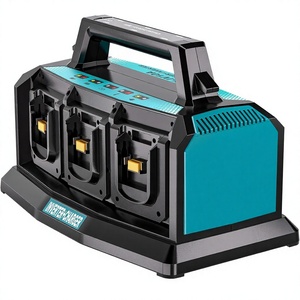 Inversor de Corriente Integrado de 1200W, <span class=keywords><strong>Cargador</strong></span> Rápido de 6A, 6 Puertos para Batería de 18V, Portátil, Onda Sinusoidal Pura, 230V AC/USB-A/USB-C, Luz LED - Product Image 1