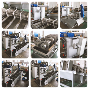 Automatische Multi-Disk Schroef Pers Slib Ontwatering Machine Afvalwaterzuiveringsinstallatie Slib Dehydrator Efficiënt - Product Image 5
