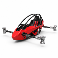 SKYVOLT High Speed Carbon Fiber 2600mm Wingspan personal Battery Powered Manned Ultralight VTOL Gyroplane New Foldable Aircraft