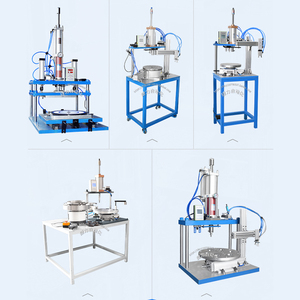 Ce 500kg Hướng dẫn sử dụng khí nén Báo Chí nhỏ Bảng Loại 100 điều khiển thông minh đôi-cột tự động dây Giày Máy - Product Image 5