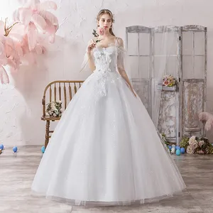 2019 Real Picture Fashion Spaghetti Strap Ivory Beach Wedding Dresses Plus size Wedding Gown