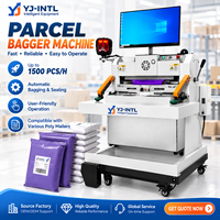 Machine d'emballage de colis en PE Autobag, 1500 sacs/heure, économe en énergie, 700W, pour l'e-commerce, la logistique et l'entrepôt