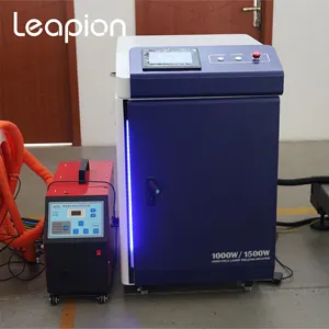 Mesin las Laser portabel 3 dalam 1, mesin las Laser portabel 1500w 2000w 1000w untuk logam