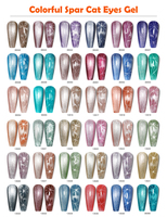 Vernis UV en gel trempé de marque privée fournisseur d'ongles en gel UV Ensemble de gels yeux de chat colorés pour longerons 36 couleurs