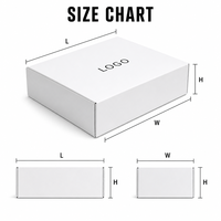 Boîte d'emballage électronique minimaliste avec logo personnalisé, vente en gros, élégante, pour gadgets, mobiles, technologie, boîte cadeau, prix d'usine