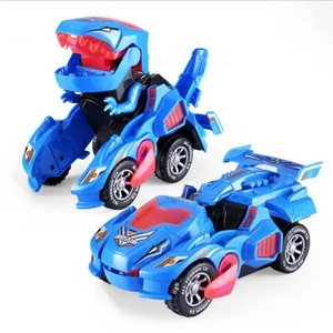 <span class=keywords><strong>Jouet</strong></span> de <span class=keywords><strong>voiture</strong></span> robot <span class=keywords><strong>dinosaure</strong></span> électrique transformable HOT, véhicule de transformation automatique avec lumière 4D, musique, jouets époustouflants - Product Image 4
