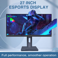 Wholesale 27 Inch Gaming Monitor 2K QHD 2560x1440 IPS Panel 75Hz Refresh Rate Frameless Desktop Display for PC E-sports Gamer