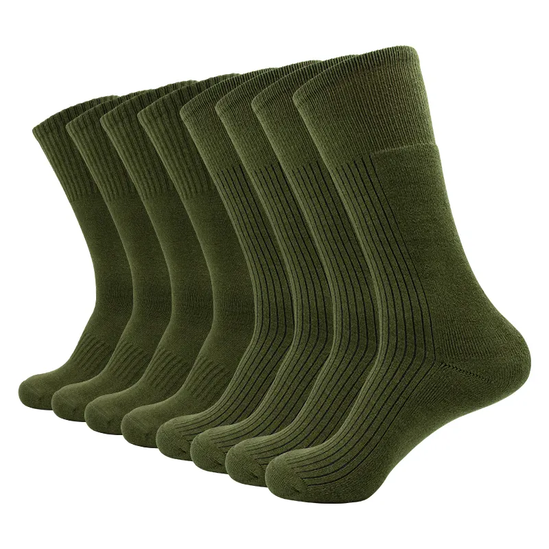 winter luxury thick black military green hand knitted pure fleece alpaca merino cashmere wool thermal socks for horse riding
