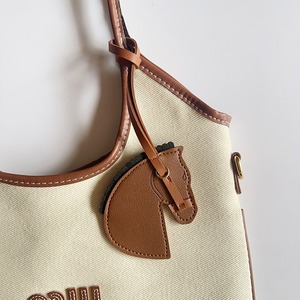 Creative PU Leather Horse Head Pendant Carabiner <b>Keychain</b> with Long Strap Durable High Quality - Product Image 4