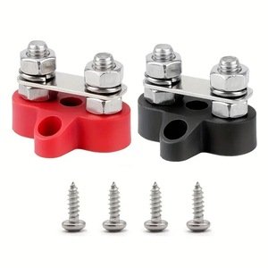 12-48V nhiệm vụ nặng nề pin thiết bị đầu cuối phân phối điện khối thiết lập M8 đinh tán cách điện thanh xe buýt cho ô tô/Biển/Xe Tải - Product Image 2