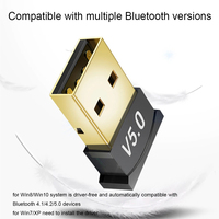 Adaptateur USB Bluetooth 5.0 sans fil amovible pour ordinateur de bureau domestique 2026