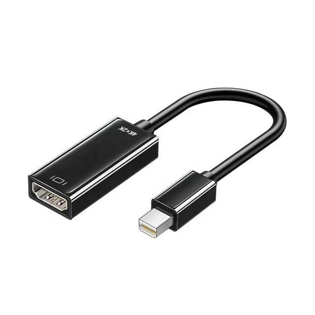 4Kx2K Mini DP to HDTV Adapter MiniDP Thunderbolt DP1.2 to HDTV Converter Cord for MacBook Pro Air Mac Microsoft Surface