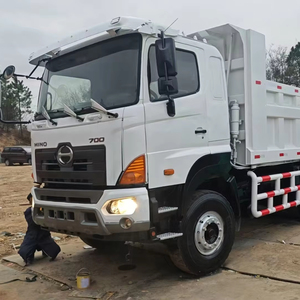 Camión Volquete Hino 700 Japonés Usado a Precio Económico en Buenas Condiciones para la Venta y Camión de Segunda Mano de Larga Duración en Venta - Product Image 1
