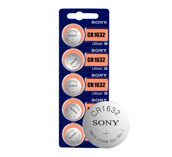 3V CR1632 Lithium Battery CR 1632 1620 1616 1220 2032 2025 2016 Button Cell With Battery Holder for sony