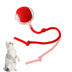 Venta al por mayor 2025: Pelota inteligente interactiva Speedy Tail, juguete para mascotas y juguetes de movimiento. - Product Image 1