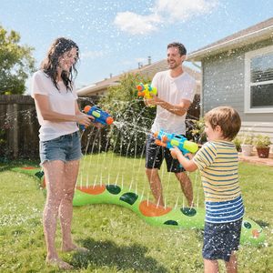 <b>Inflatable</b> Snake Sprinkler Toy 95in <b>Large</b> Size for Kids Backyard Summer Water Play - Product Image 4