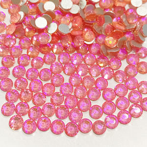 Prêt à Expédier Strass Stock Haute Qualité Cristal Verre En Vrac Non Chaud Retour Strass Fix Plat Brillant Diamant - Product Image 5